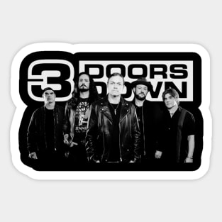 3 Doors Down Sticker